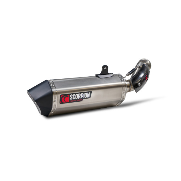 Scorpion Exhaust KTM 890 Duke / 890 Duke R 2020 - 2023 Serket Parallel Slip-on Titanium Sleeve